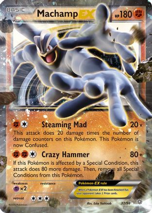 Machamp EX 37/98 - XY Ancient Origins Holofoil