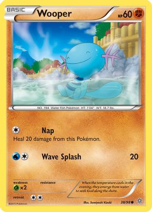 Wooper 38/98 - XY Ancient Origins