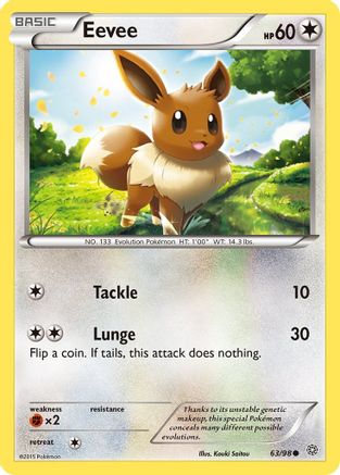 Eevee 63/98 - XY Ancient Origins