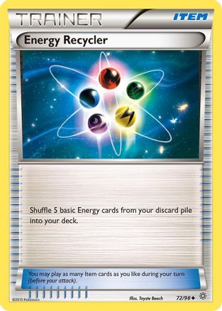Energy Recycler 72/98 - XY Ancient Origins
