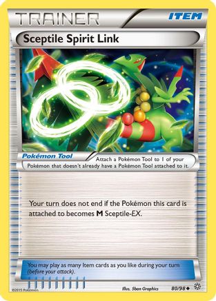 Sceptile Spirit Link 80/98 - XY Ancient Origins