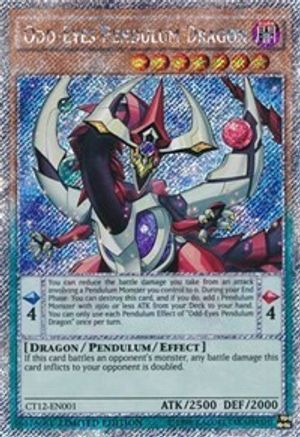 Odd-Eyes Pendulum Dragon (CT12-EN001) - 2015 Mega-Tins Limited