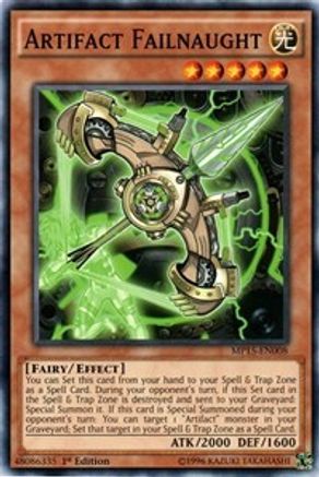 Artifact Failnaught (MP15-EN008) - 2015 Mega-Tins Mega Pack 1st Edition