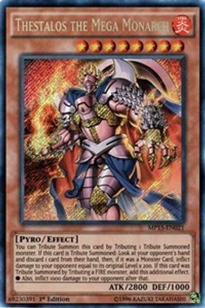 Thestalos the Mega Monarch (MP15-EN021) - 2015 Mega-Tins Mega Pack 1st Edition