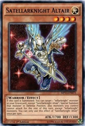 Satellarknight Altair (MP15-EN075) - 2015 Mega-Tins Mega Pack 1st Edition