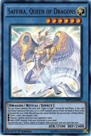 Saffira, Queen of Dragons (MP15-EN095) - 2015 Mega-Tins Mega Pack 1st Edition