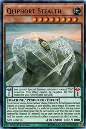 Qliphort Stealth (MP15-EN210) - 2015 Mega-Tins Mega Pack 1st Edition