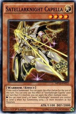 Satellarknight Capella (MP15-EN212) - 2015 Mega-Tins Mega Pack 1st Edition