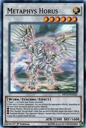 Metaphys Horus (MP15-EN222) - 2015 Mega-Tins Mega Pack 1st Edition
