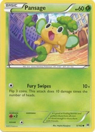 Pansage 5/162 - XY BREAKthrough