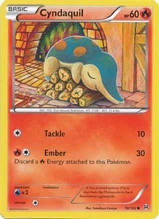 Cyndaquil 18/162 - XY BREAKthrough Reverse Holofoil