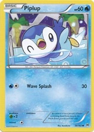 Piplup 36/162 - XY BREAKthrough Reverse Holofoil