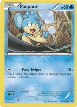 Panpour 41/162 - XY BREAKthrough Reverse Holofoil