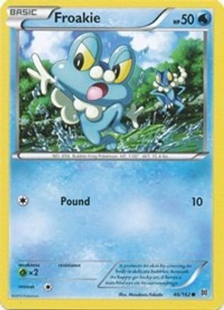 Froakie 46/162 - XY BREAKthrough Reverse Holofoil