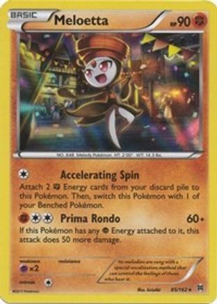 Meloetta 85/162 - XY BREAKthrough Holofoil