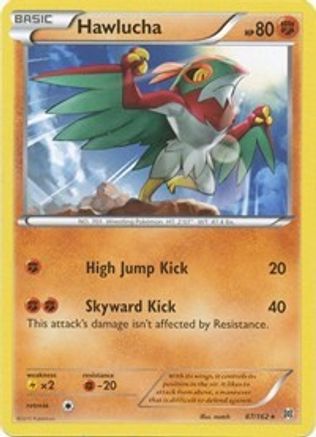Hawlucha 87/162 - XY BREAKthrough Reverse Holofoil