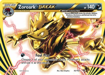 Zoroark BREAK 92/162 - XY BREAKthrough Holofoil