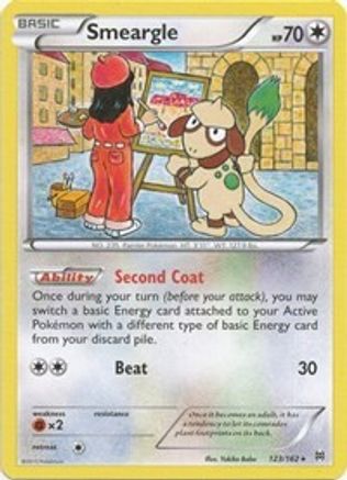 Smeargle 123/162 - XY BREAKthrough Reverse Holofoil