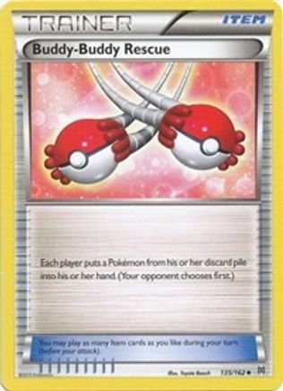 Buddy-Buddy Rescue 135/162 - XY BREAKthrough Reverse Holofoil