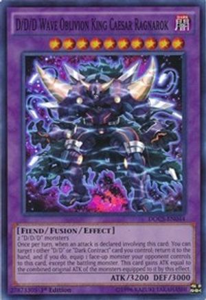 D/D/D Wave Oblivion King Caesar Ragnarok (DOCS-EN044) - Dimension of Chaos Unlimited