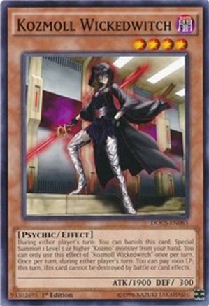 Kozmoll Wickedwitch (DOCS-EN083) - Dimension of Chaos 1st Edition