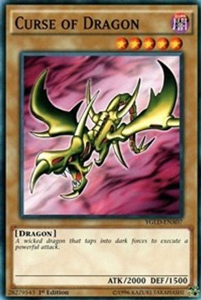 Curse of Dragon (YGLD-ENA07) - King of Games: Yugi's Legendary Decks Unlimited