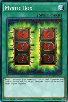 Mystic Box (YGLD-ENA25) - King of Games: Yugi's Legendary Decks 1st Edition