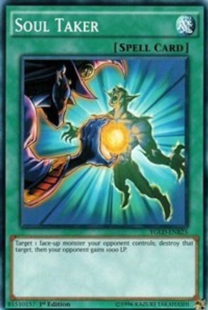 Soul Taker (YGLD-ENB25) - King of Games: Yugi's Legendary Decks 1st Edition