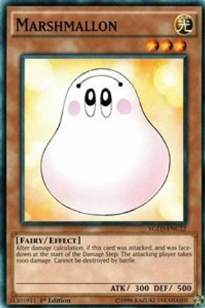 Marshmallon (YGLD-ENC22) - King of Games: Yugi's Legendary Decks Unlimited
