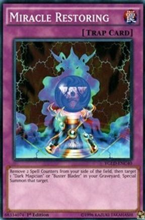 Miracle Restoring (YGLD-ENC40) - King of Games: Yugi's Legendary Decks 1st Edition