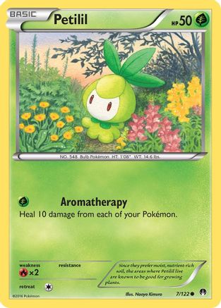 Petilil 7/122 - XY BREAKpoint Reverse Holofoil
