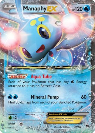 Manaphy EX 32/122 - XY BREAKpoint Holofoil