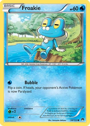 Froakie 38/122 - XY BREAKpoint