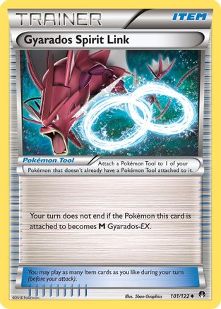 Gyarados Spirit Link 101/122 - XY BREAKpoint Reverse Holofoil