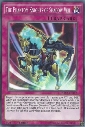 The Phantom Knights of Shadow Veil - WIRA-EN012 - Wing Raiders 1st Edition