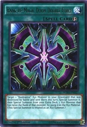 Rank-Up-Magic Doom Double Force (WIRA-EN027) - Wing Raiders 1st Edition