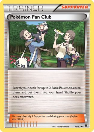 Pokemon Fan Club 69/83 - Generations Reverse Holofoil