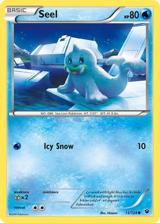 Seel 15/124 - XY Fates Collide