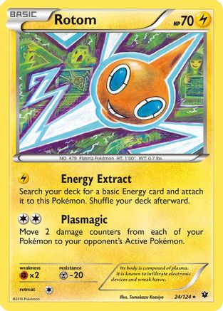 Rotom 24/124 - XY Fates Collide