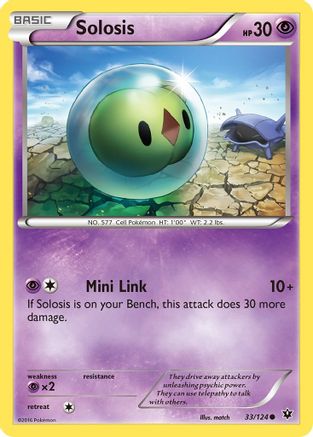 Solosis 33/124 - XY Fates Collide