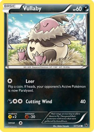 Vullaby 57/124 - XY Fates Collide