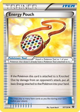 Energy Pouch 97/124 - XY Fates Collide Reverse Holofoil