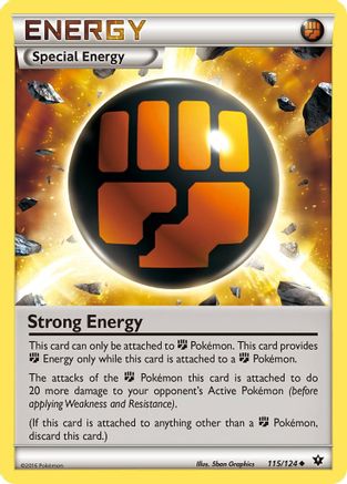 Strong Energy 115/124 - XY Fates Collide