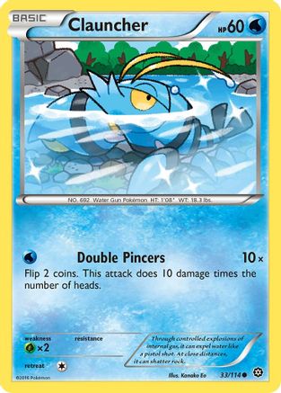 Clauncher 33/114 - XY Steam Siege