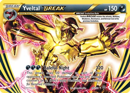 Yveltal BREAK 66/114 - XY Steam Siege Holofoil