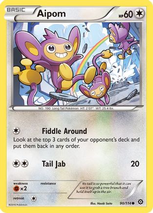 Aipom 90/114 - XY Steam Siege