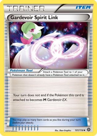 Gardevoir Spirit Link 101/114 - XY Steam Siege Reverse Holofoil