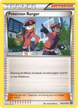 Pokemon Ranger 104/114 - XY Steam Siege