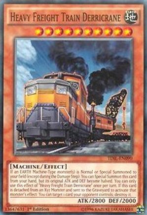 Heavy Freight Train Derricrane (TDIL-EN090) - The Dark Illusion Unlimited