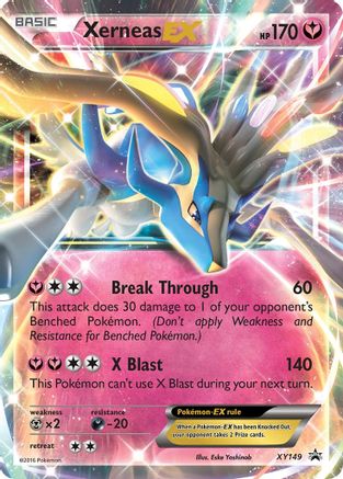 Xerneas EX - XY149 (Shiny) XY149/211 - XY Promos Holofoil